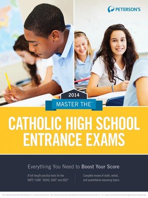 cover image of Master the Catholic High School Entrance Exams 2014